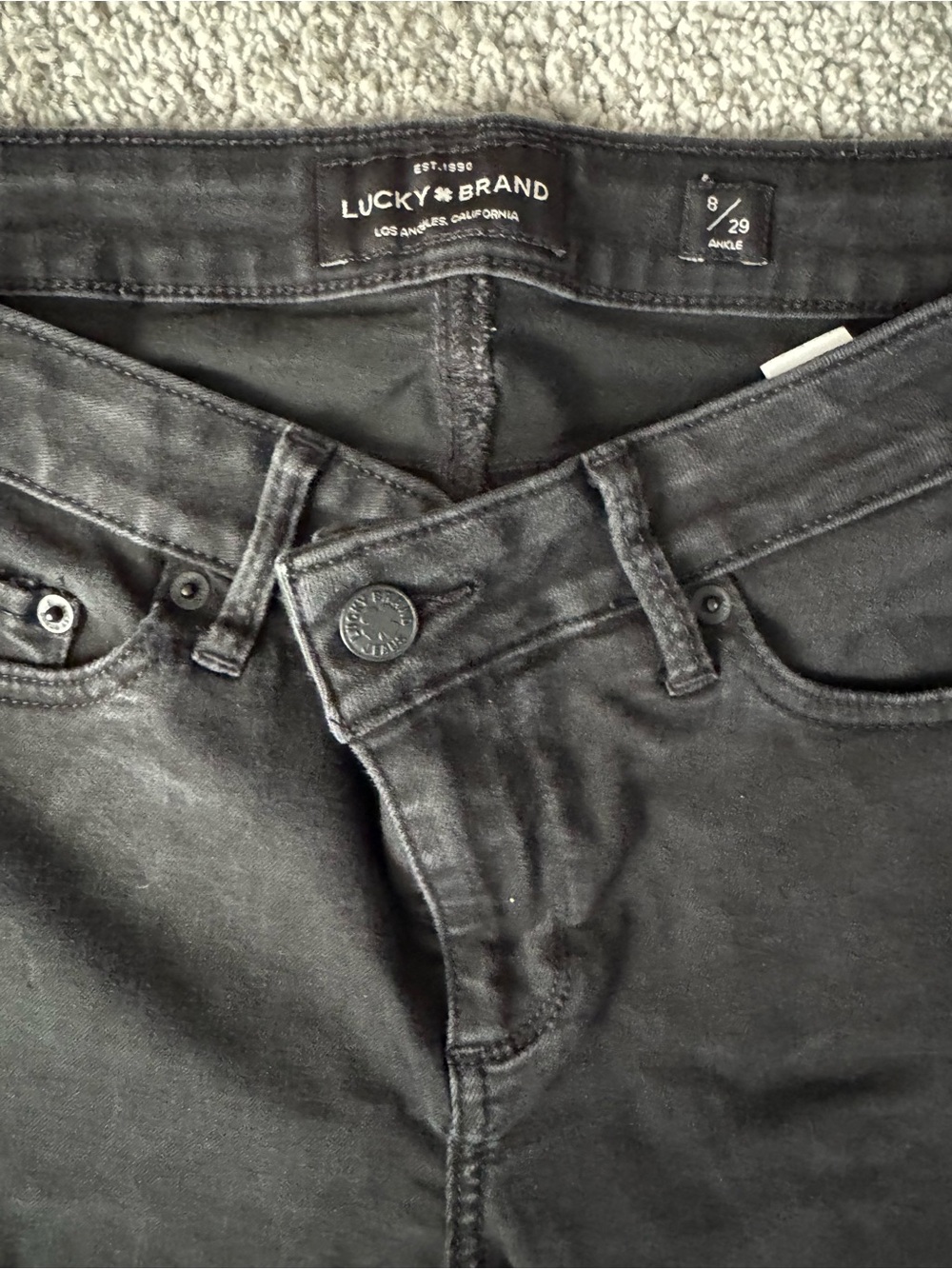 Slim Fit Lucky Brand off black Jeans